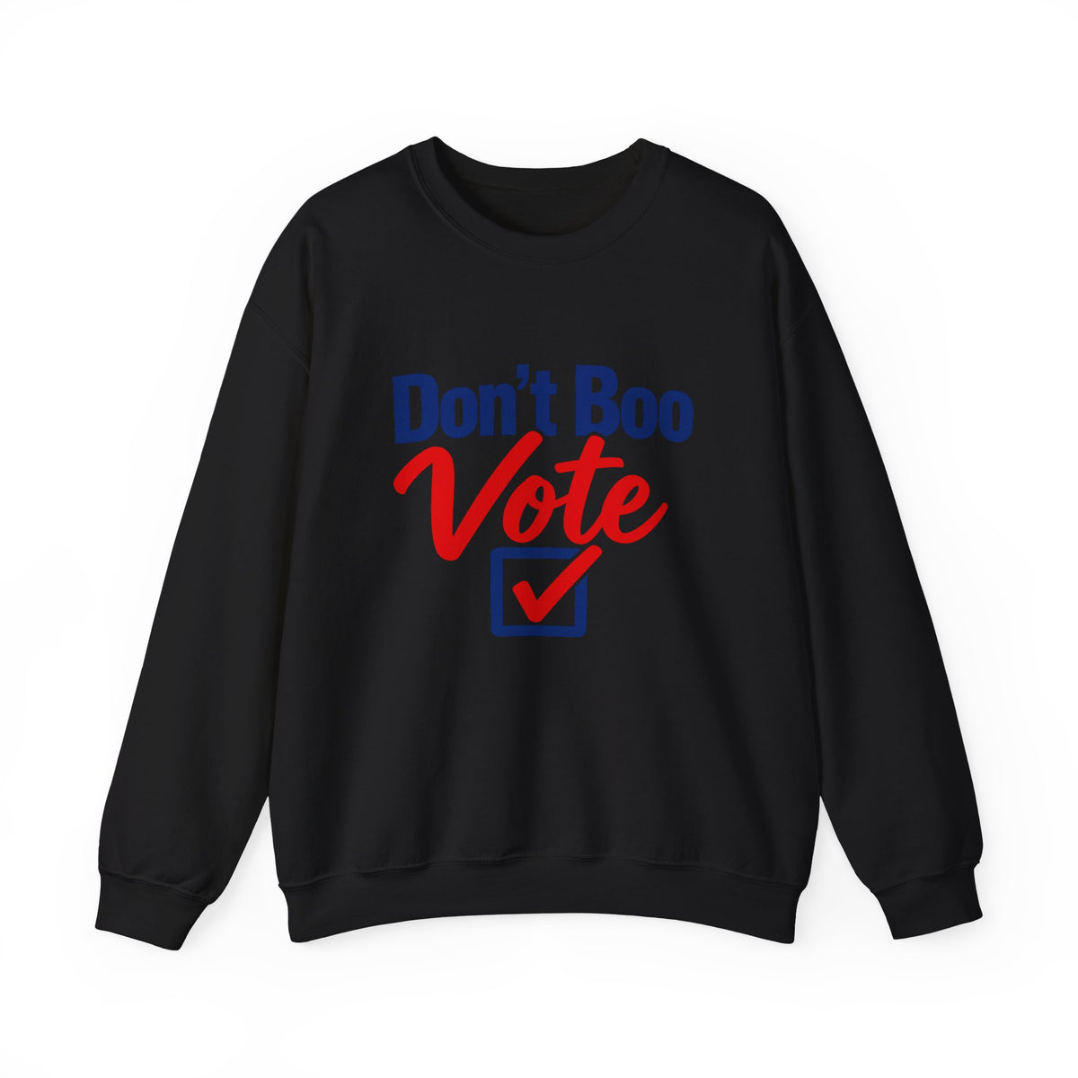 Don’t Boo Vote Patriotic Election Day Crewneck Sweatshirt