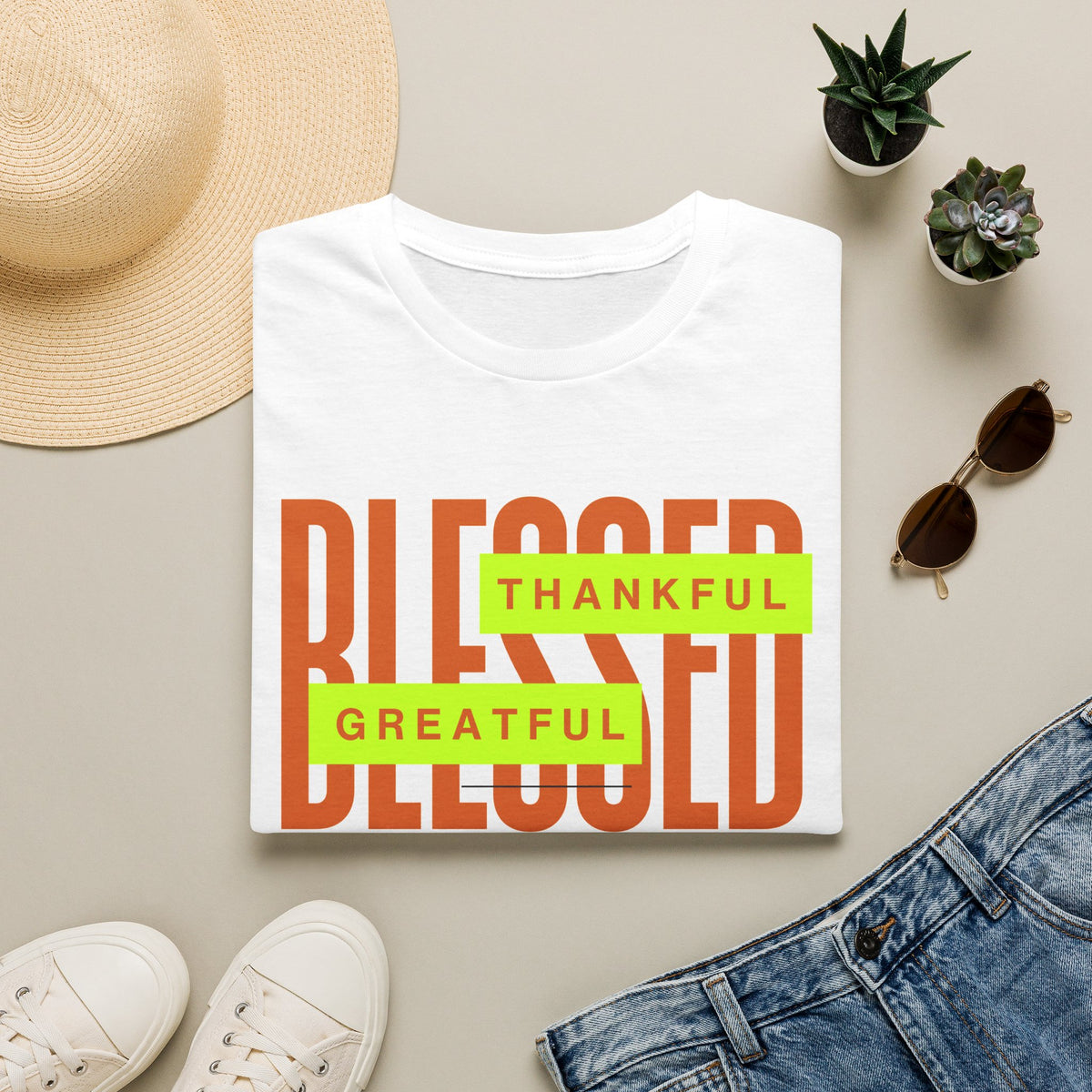 Blessed - Thankful and Greatful T-Shirt —