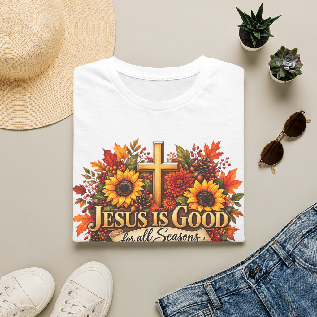 Fall - Jesus is Good for all Seasons T-Shirt