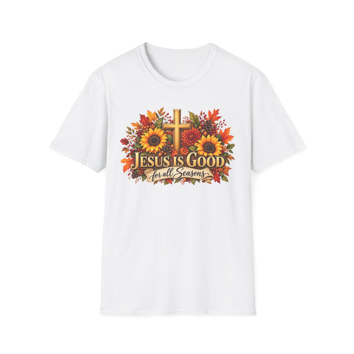 Fall - Jesus is Good for all Seasons T-Shirt