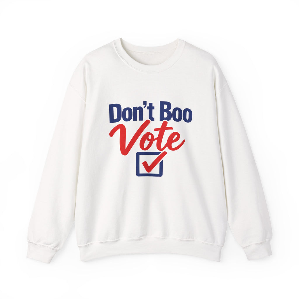 Don’t Boo Vote Patriotic Election Day Crewneck Sweatshirt