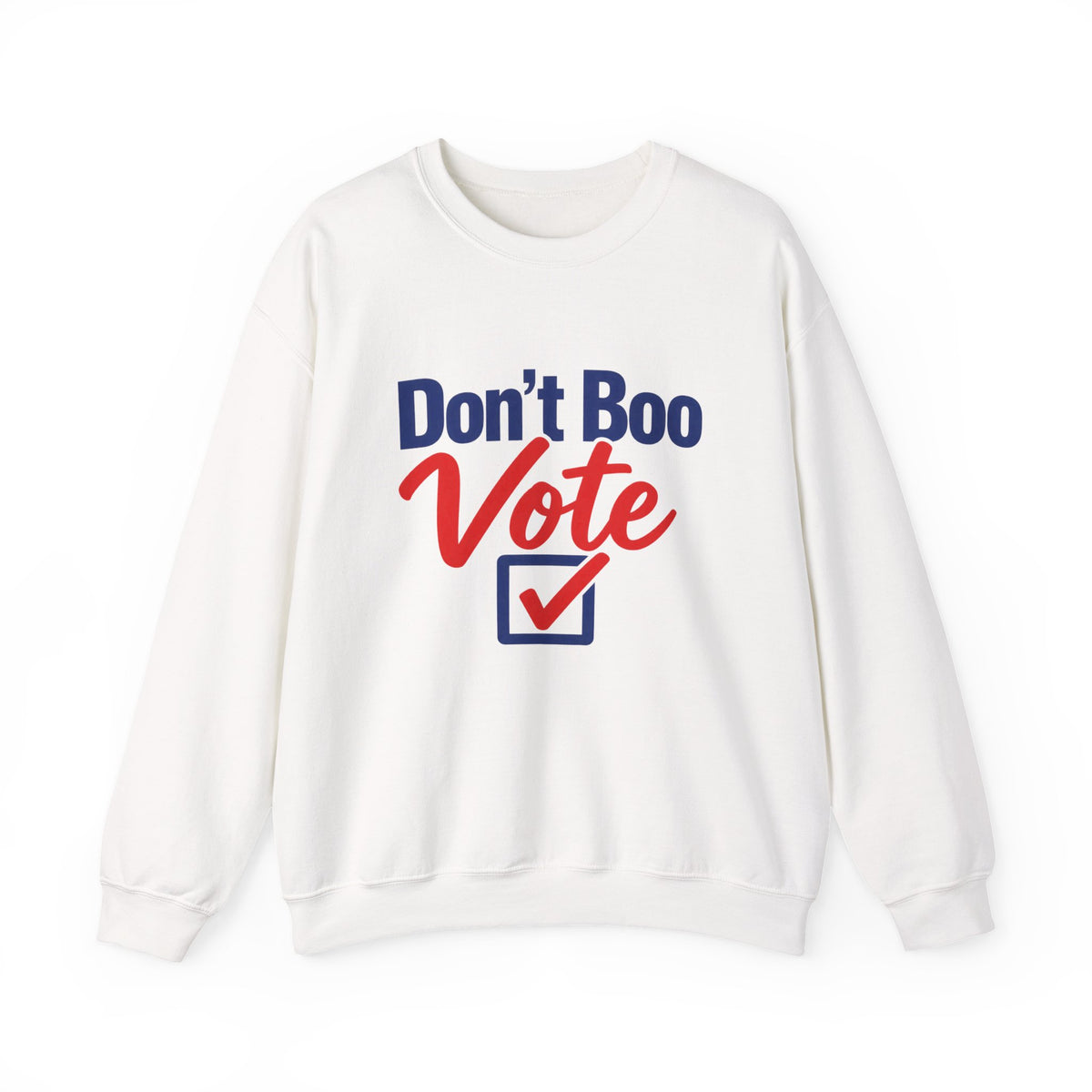 Don’t Boo Vote Patriotic Election Day Crewneck Sweatshirt