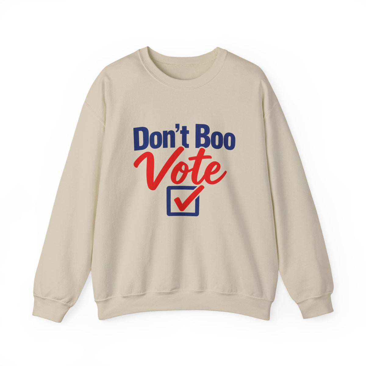 Don’t Boo Vote Patriotic Election Day Crewneck Sweatshirt