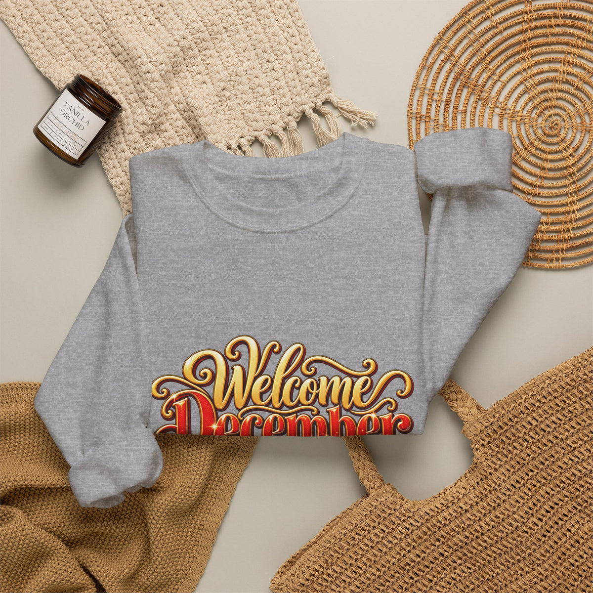 Welcome December Crewneck Sweatshirt