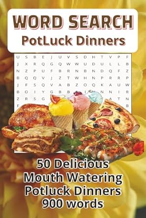 Potluck Dinners Word Search