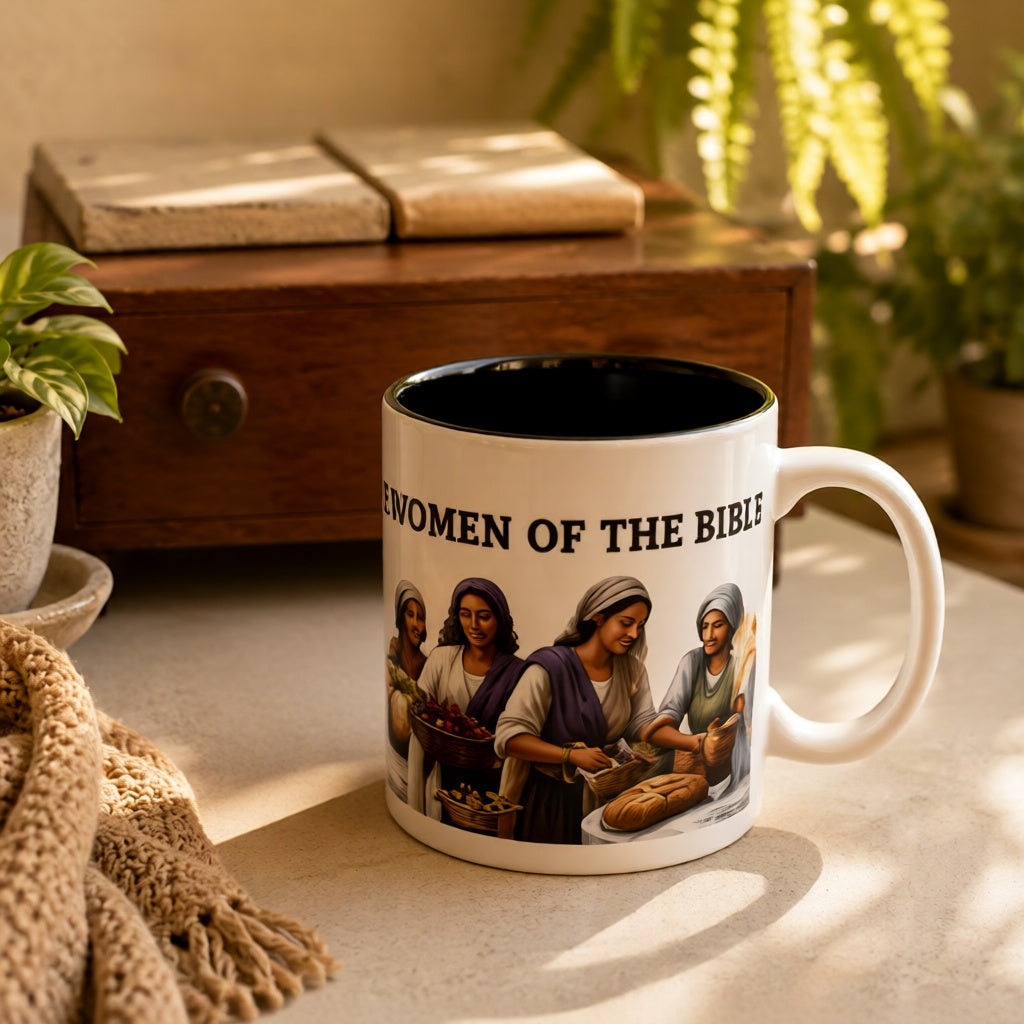 Women of the Bible Ceramic Mug (11oz) — Inspirational Coffee Cup